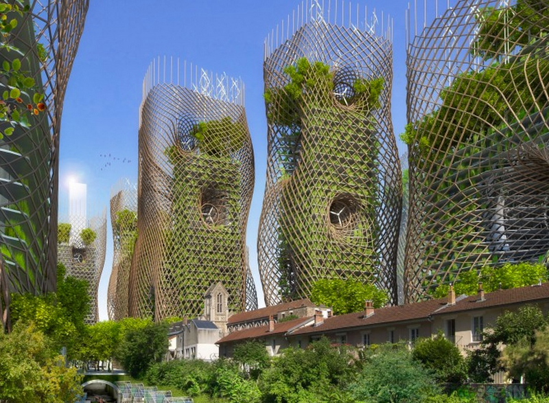 Illustration for article titled Paris as a Green and Sustainable Future City Is Even More Beautiful